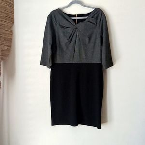 Limited size large women's dress color black